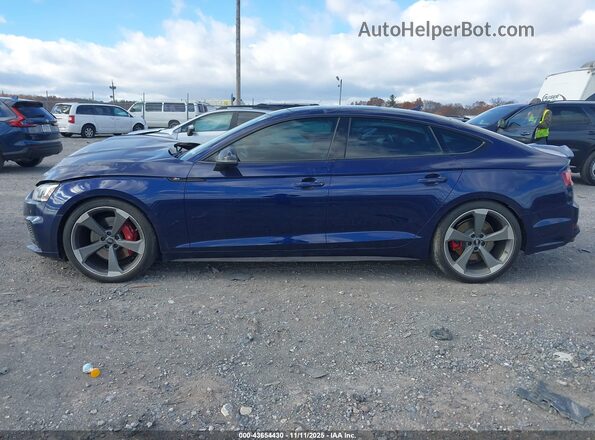 WAUB4CF54KA001213 2019 AUDI S5 Blue Панорамний вид салону 360°