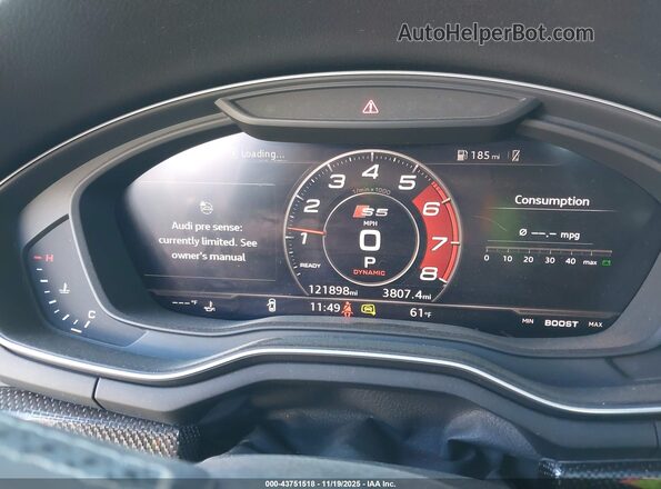 WAUB4CF55KA024077 2019 AUDI S5 Black 
