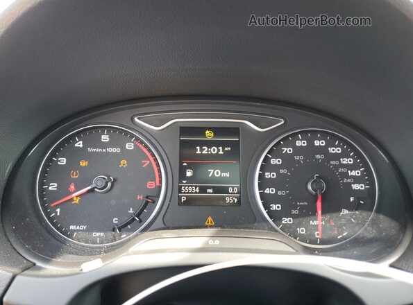 WAUBEGFF3LA071400 2020 AUDI OTHER Black Instrument cluster view