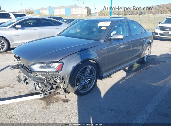 WAUBGAFL1GA003258 2016 AUDI S4 Black წინა მარცხენა ხედი სამი მეოთხედიდან