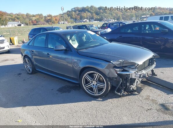 WAUBGAFL1GA003258 2016 AUDI S4 Black უკანა სალონის ხედი
