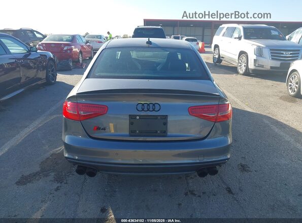 WAUBGAFL1GA003258 2016 AUDI S4 Black 