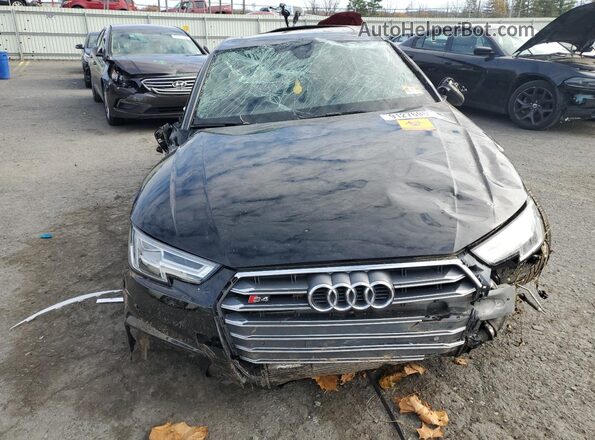 WAUC4AF40JA016791 2018 AUDI S4 Black 