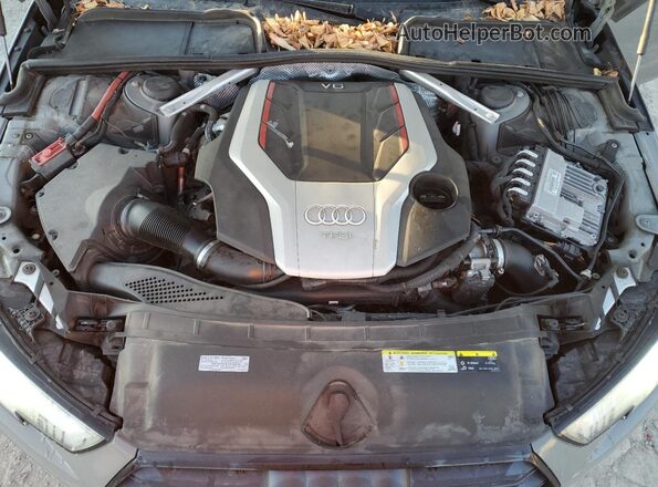 WAUC4AF40KA018638 2019 AUDI S4 Gray Widok wnętrza z tyłu