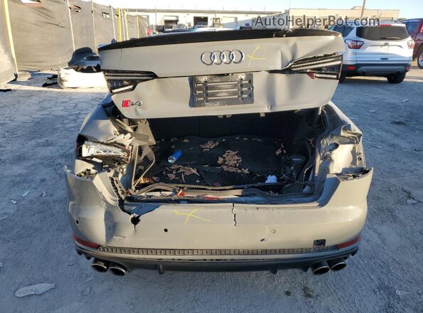 WAUC4AF40KA018638 2019 AUDI S4 Gray Widok z tyłu