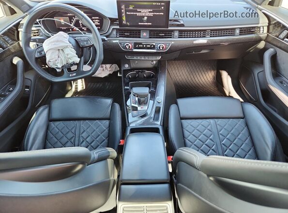 WAUC4AF45LA042760 2020 AUDI S4 Gray Առջևի վահանակի տեսք