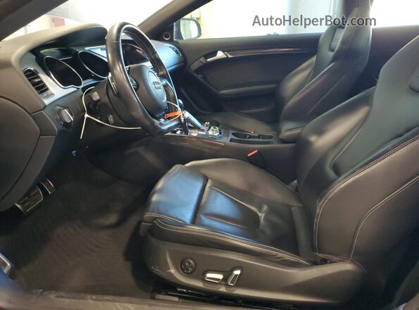 WAUC4AFR2GA022483 2016 AUDI S5 Black Вид салону спереду