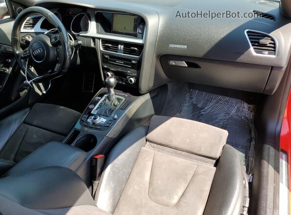 WAUC4AFR2GA042197 2016 AUDI S5 Red Widok deski rozdzielczej