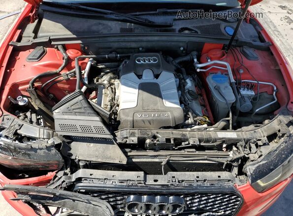 WAUC4AFR2GA042197 2016 AUDI S5 Red Widok wnętrza z tyłu