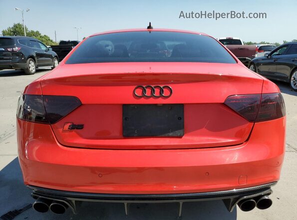 WAUC4AFR2GA042197 2016 AUDI S5 Red Widok z tyłu