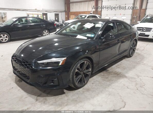 WAUC4CF51RA127947 2024 AUDI S5 Черный Передняя левая четверть