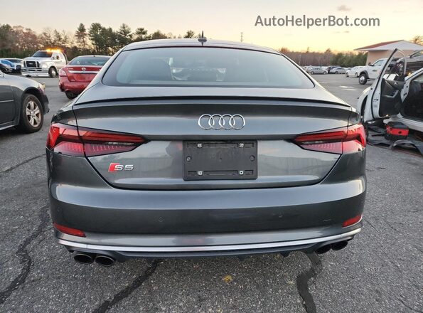 WAUC4CF52JA035329 2018 AUDI S5 Gray 