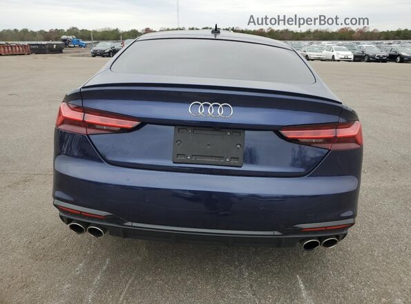 WAUC4CF53NA007769 2022 AUDI S5 Blue Vista trasera