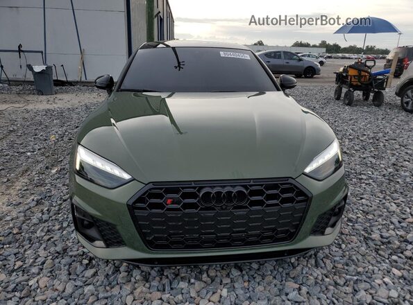 WAUC4CF53NA021381 2022 AUDI S5 Green Vista frontal