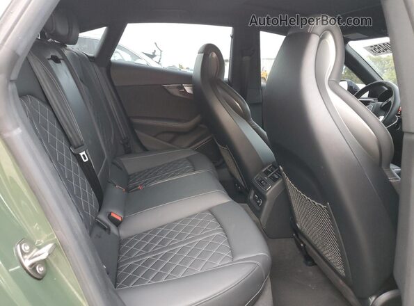WAUC4CF53NA021381 2022 AUDI S5 Green Vista de los asientos traseros