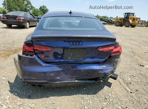 WAUC4CF53RA098676 2024 AUDI S5 Blue უკანა ხედი