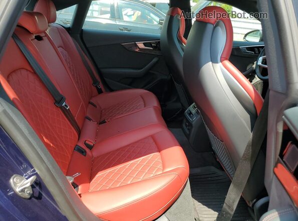 WAUC4CF53RA098676 2024 AUDI S5 Blue უკანა სავარძლების ხედი