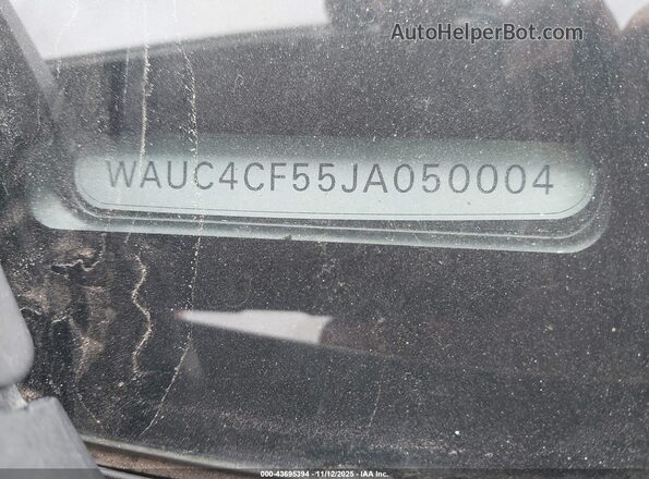 WAUC4CF55JA050004 2018 AUDI S5 Серый Вид подкапотного пространства