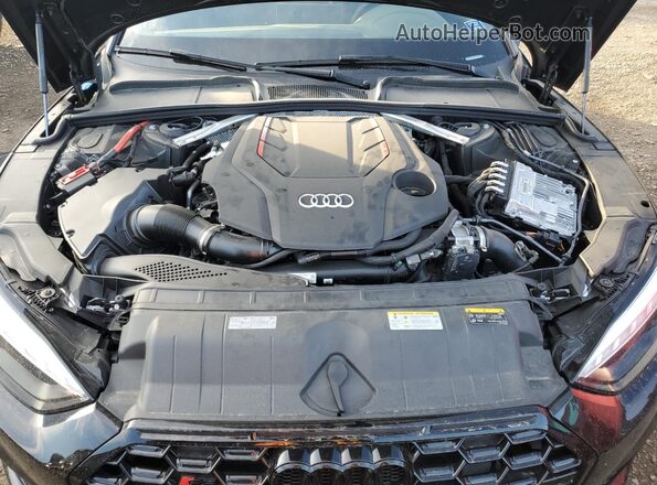 WAUC4CF55RA099358 2024 AUDI S5 Black Вид задньої частини салону