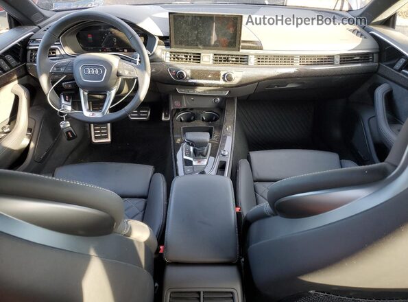 WAUC4CF55RA099358 2024 AUDI S5 Black Вид панелі приладів