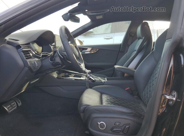 WAUC4CF55RA099358 2024 AUDI S5 Black Вид салону спереду