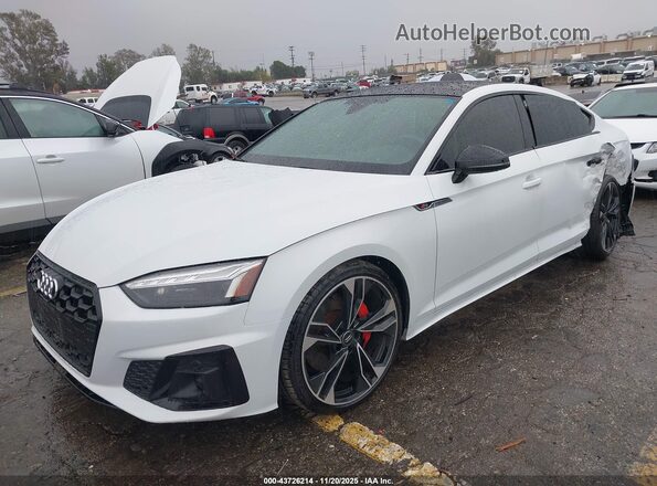 WAUC4CF56LA015720 2020 AUDI S5 White Передня ліва чверть
