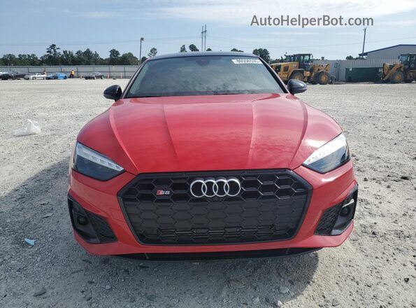 WAUC4CF56MA022703 2021 AUDI S5 Red Вид спереду