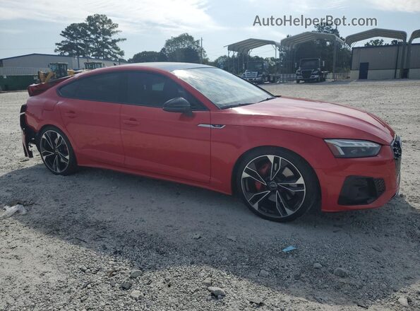 WAUC4CF56MA022703 2021 AUDI S5 Red Передня права чверть
