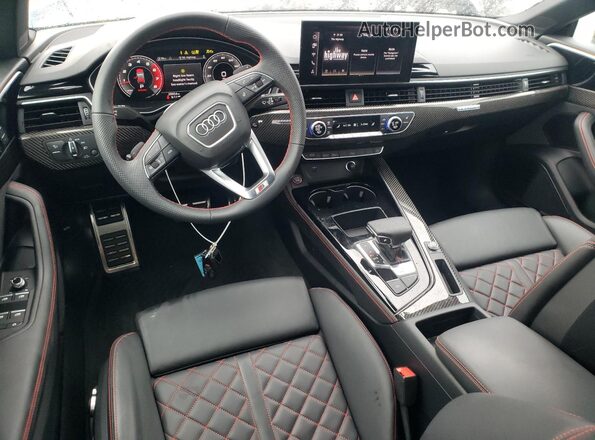 WAUC4CF57RA127595 2024 AUDI S5 Black Widok deski rozdzielczej