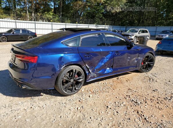 WAUC4CF5XMA063111 2021 AUDI S5 Синий Задняя правая четверть