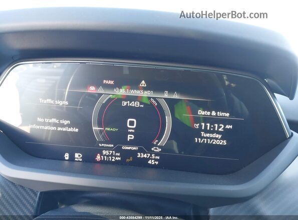 WAUCJBFWXP7000409 2023 AUDI E-TRON Black Вид задніх сидінь