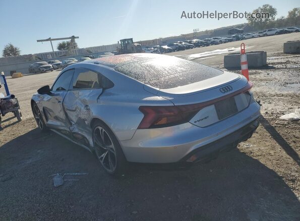 WAUCJBFWXP7008137 2023 AUDI E-TRON Silver Հետևի ձախ