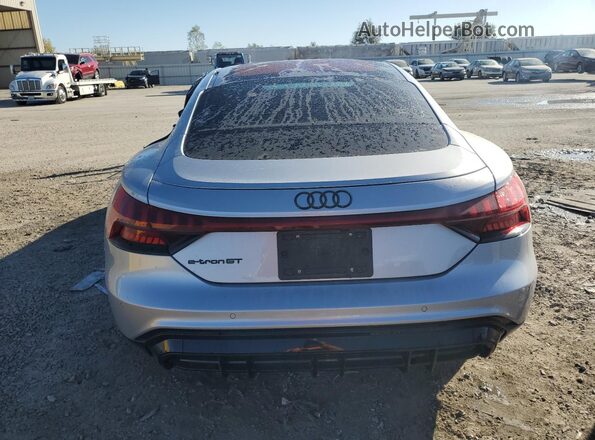 WAUCJBFWXP7008137 2023 AUDI E-TRON Silver Հետևի տեսք