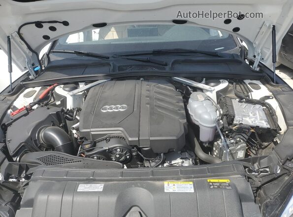 WAUDACF50SA015238 2025 AUDI OTHER White Вид задньої частини салону