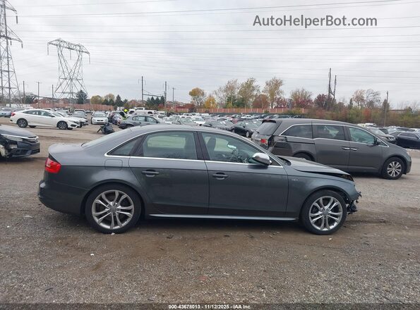 WAUDGAFL1GA005469 2016 AUDI S4 Gray Սալոնի հետևի տեսք