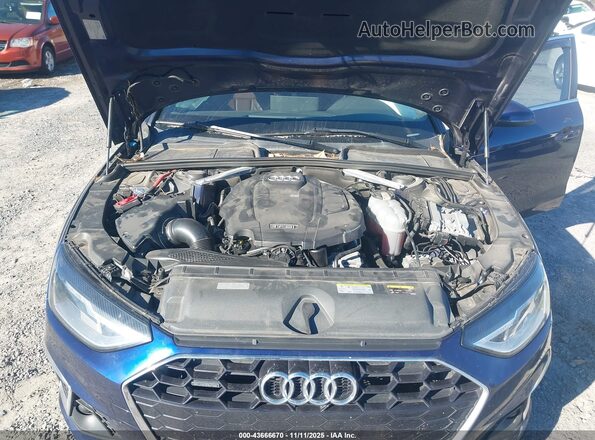 WAUDNAF41LA045320 2020 AUDI OTHER Blue უკანა ხედი