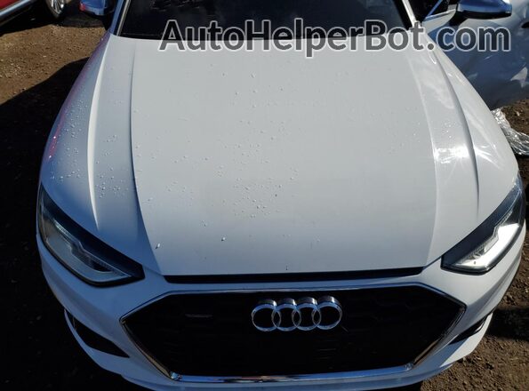 WAUDNAF48LN010038 2020 AUDI OTHER White Widok wnętrza z tyłu