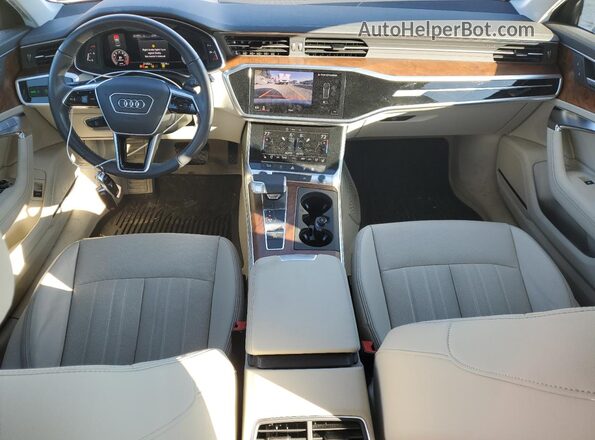 WAUE3BF23PN092989 2023 AUDI OTHER Blue Dashboard view