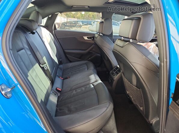WAUEAAF43MN012765 2021 AUDI OTHER Blue Widok tylnych siedzeń