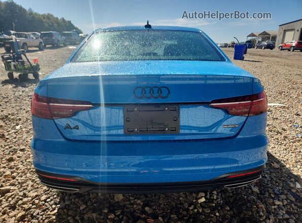 WAUEAAF43MN012765 2021 AUDI OTHER Blue Widok z tyłu