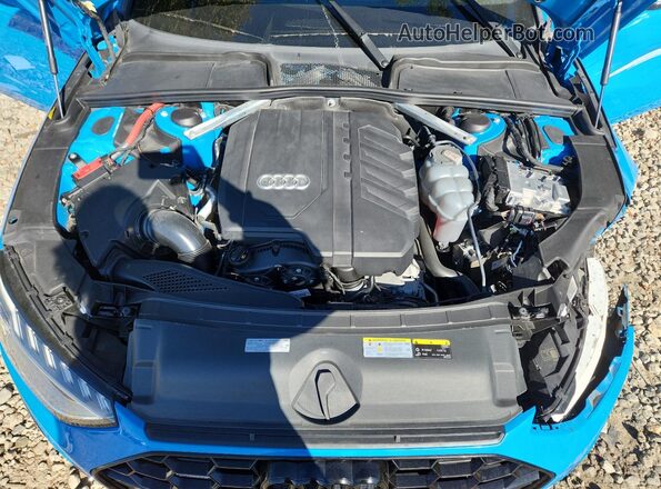 WAUEAAF43MN012765 2021 AUDI OTHER Blue Widok wnętrza z tyłu