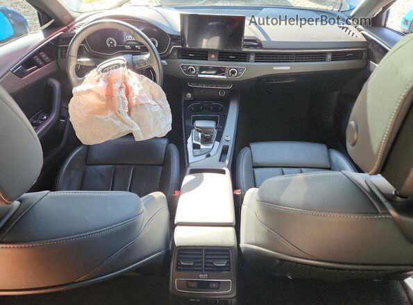 WAUEAAF43MN012765 2021 AUDI OTHER Blue Widok deski rozdzielczej
