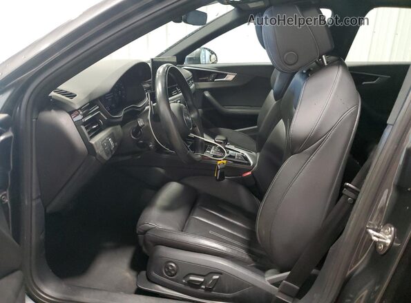 WAUEAAF44NN011674 2022 AUDI OTHER Gray წინა სალონის ხედი