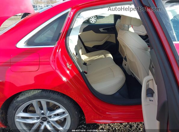WAUEAAF44RN014760 2024 AUDI OTHER Red VIN կոդի պիտակի տեսք