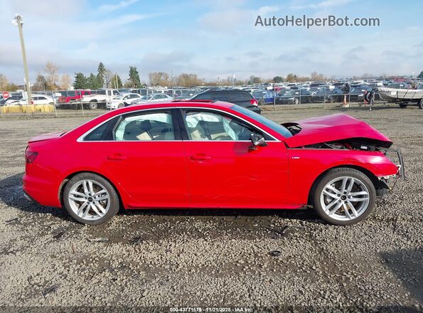 WAUEAAF44RN014760 2024 AUDI OTHER Red Սալոնի հետևի տեսք