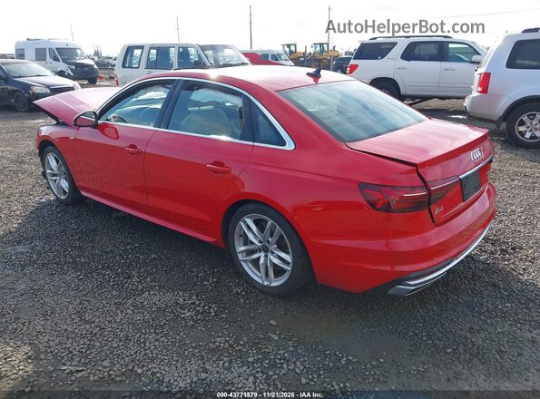 WAUEAAF44RN014760 2024 AUDI OTHER Red Հետևի ձախ