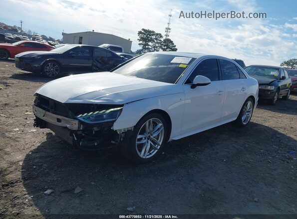 WAUEAAF47NN014701 2022 AUDI OTHER White Առջևի ձախ երեք քառորդ տեսարան