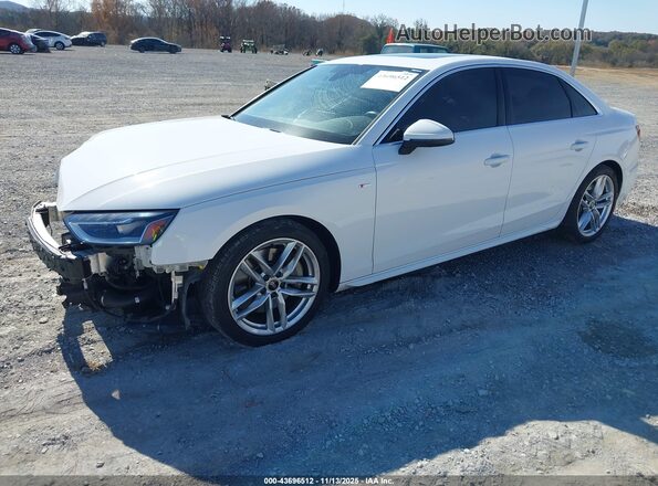 WAUEAAF48NN008115 2022 AUDI OTHER White Առջևի ձախ երեք քառորդ տեսարան