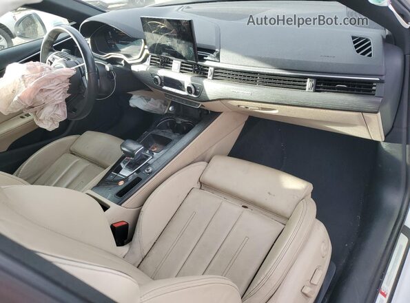 WAUEAAF49NN014618 2022 AUDI OTHER White Առջևի վահանակի տեսք