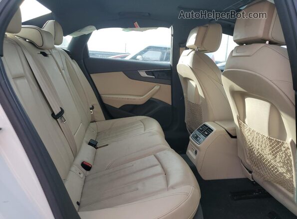 WAUEAAF49NN014618 2022 AUDI OTHER White Հետևի նստատեղերի տեսք